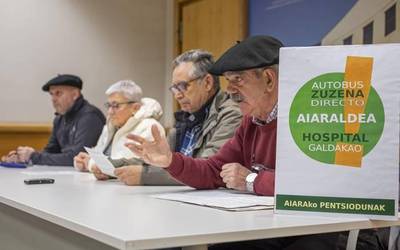 Urduñako Udalak aho batez onartu du Aiaraldeko Pentsiodunen Mugimenduak aurkeztutako mozioa