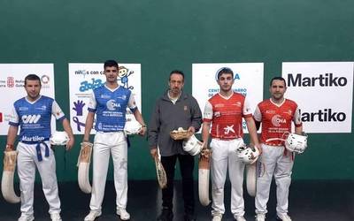 Iruñeko Alde Zaharreko IX. Erremonte txapelketako bigarren jardunaldian erraz nagusitu dira Matxin III.a eta Saldias