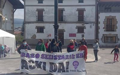 Emakumezko baten kontrako erasoa salatu dute Arbizun