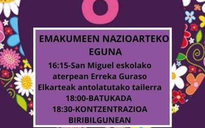 Malerrekan ere elgarretaratzea eginen da martxoaren 8an