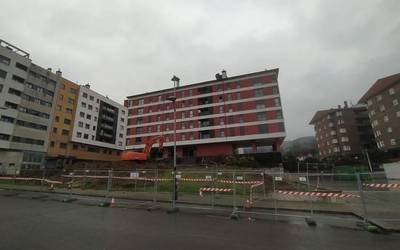 Hasi dira Laudioko Antzokia eraikitzeko obrak