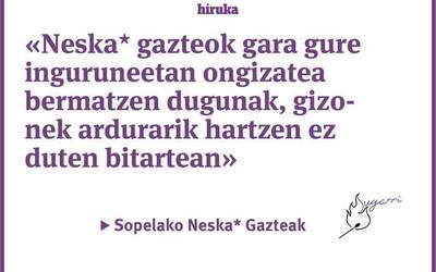 Elkar zaintzea erradikala delako
