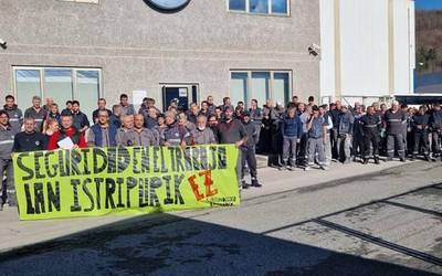 Sunsundegiko langileek lan segurtasuna aldarrikatu dute