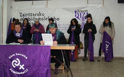 Dena aldatzeko zaintzak irauli nahi dituzte