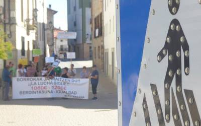 Pentsiodunek "benetako berdintasunaren aldeko borrokan" bat egin dute