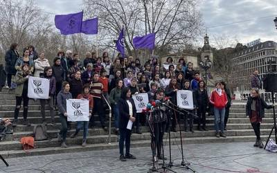 Zaintzarako eskubide kolektiboa ardatz, greba orokor baterako prozesuan da Mugimendu Feminista