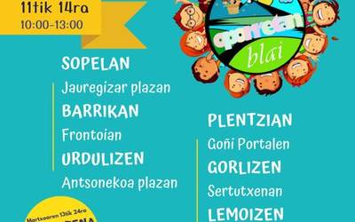 Oporretan Blai 2023 egitasmoan izena emateko epea, zabalik