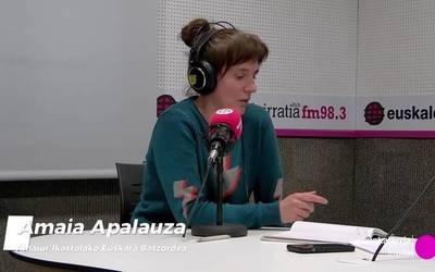 Amaia Apalauza: "Guraso euskaldunoi askotan iruditzen zaigu euskaldun izatearekin aski dela eta ez da hala"