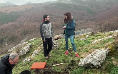 Gazteluaren aztarnak aurkitu dituzte Gazteluaitzen