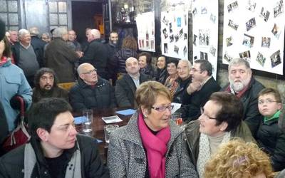 Alex Txikonen hitzaldia eta bazkideen bazkaria  Gure Ametsa elkarteak mende erdi bete duela ospatzeko