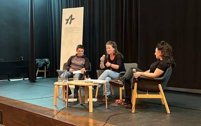 Ikuspuntu feministari eman diote garrantzia Ernaiko kideek goizean zehar