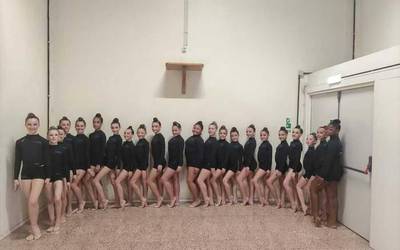 Gipuzkoako Txapelketara sailkatu dira Zubiberriko hainbat gimnasta