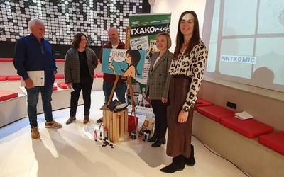 Bizkaiko txakolina eta komikia uztartzen dituen ekimenaren hirugarren edizioa egingo dute apirilean
