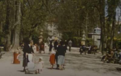 1955eko Gasteiz, koloretan