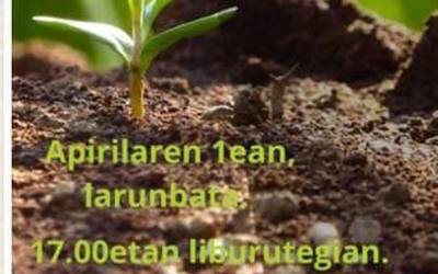Jakoba Errekondo Arantzan izanen da apirilaren 1ean