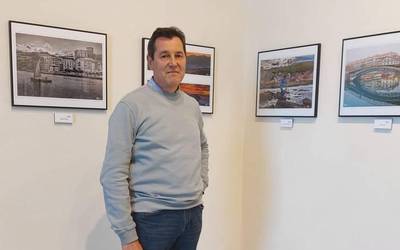 Herriko argazkien erakusketa estreinatu du Angel Olabarriak
