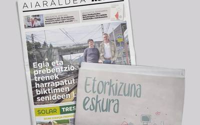 Hezkuntza gehigarri bereziarekin, kalean dago Aiaraldea Hemen hamabostekariaren 178. zenbakia