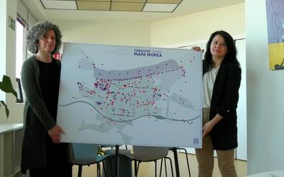Zarauzko Parekidetasun sailak herriko Mapa Morea osatu du