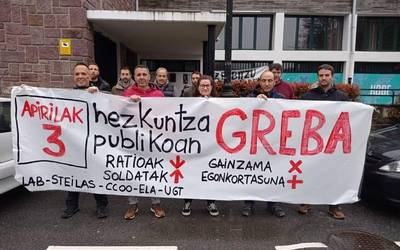 Irakasle greba, eskualdean