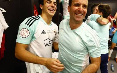 Jagoba Arrasate eta Raul Garcia, dotore