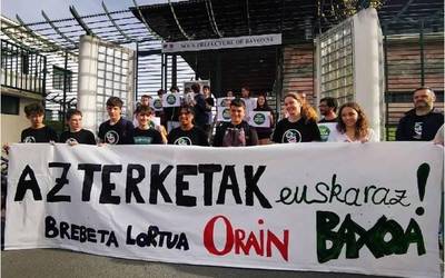 Bizikletaldia, Orain Baxoa Euskaraz! aldarrikatzeko