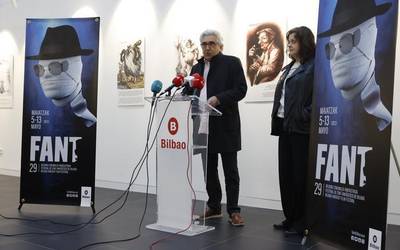 Euskal mitologiako pertsonaia nagusien inguruko erakusketa aurkeztu dute Barrainkuako Udaltegian