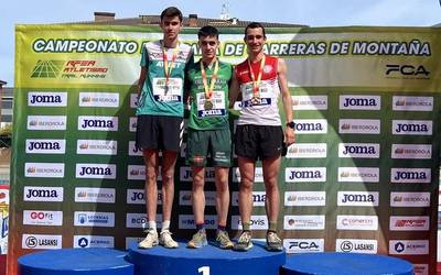 Ibai Larrea izan da txapeldun 23 urtez azpiko Espainiako Trail Running txapelketan