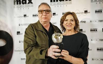 Mireia Gabilondo: "Tanttaka Teatroren 40 urteak ospatzeko opari polita da jasotako Max saria"