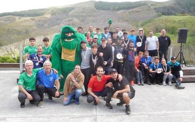 Oier Erkizia doneztebarrak irabazi du Nafarroako III. Disc Golf Irekia gazte mailan
