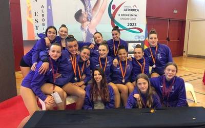 Dragoi Gimnasia taldeak emaitza onak ekarri ditu Open Nazionaletik