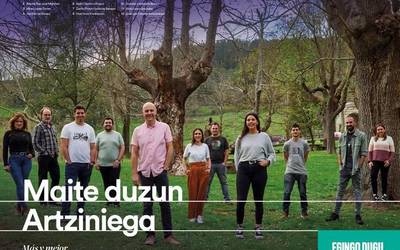 Joseba Vivanco alkategaiarekin batera aurkeztuko den EH Bilduko zerrenda plazaratu dute