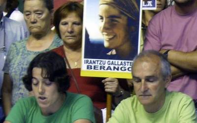 Irantzu Gallastegi berangoztarra Zaballako espetxera gerturatu dute