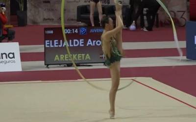 Espainiako Banakako Base Txapelketan aritu dira Aresketa Gimnasia Klubeko 3 kide