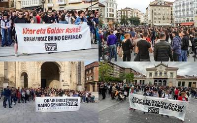 Zelaia eta Barbadoren auziko epaiaren aurrean elkartasuna aktibatzera deitu dute