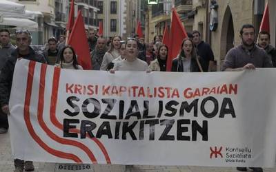 Maiatzaren Lehenean mobilizatzera deitu dute Kontseilu Sozialistek
