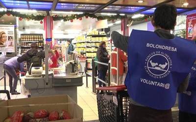 Udaberriko Elikagai Bilketarako boluntario bila ari dira Elgoibarren