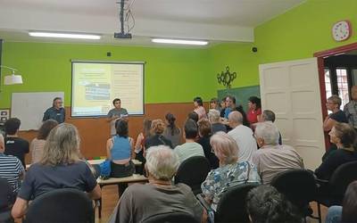 Eolikoen hitzaldiaren ondoren ekimenari segida ematea erabaki dute Malerrekan