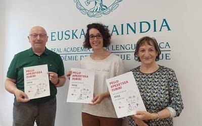 Patri Arburua: "Soziolinguistika, dialektologia eta onomastika lanak sustatu nahi ditugu"