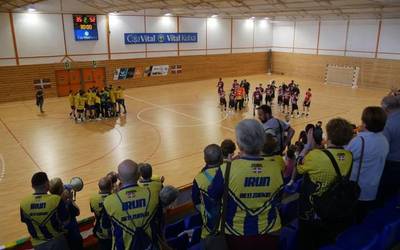 Harmaila jende eta giroz bete da Euskal Koparen finalean