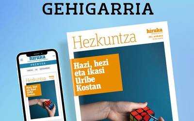Irakurgai dago HIRUKAren maiatzeko hezkuntzako aldizkari berezia!