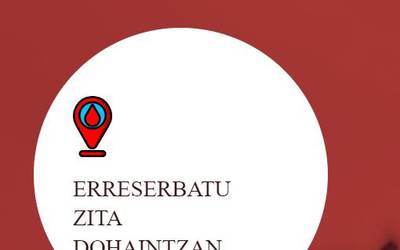 Gaurtik aurrera 'online' hartu ahal izango da hitzordua odola emateko