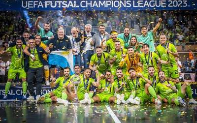 Dani Saldiseren Mallorca Palma Futsal, Europako Championsa