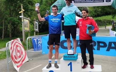 Iñigo Alzola txapeldun Txindokiko kilometro bertikalean