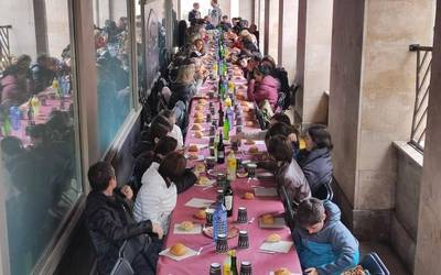 Euria eta giro ederra protagonista Atxorrotx Egunean