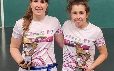 Irati Arozena goizuetarra txapeldunorde izan da III. Nafarroako Foru Komunitatea torneoan pilota goxoarekin