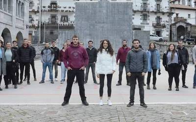 Gazteen botoa eskatu dute Leitzako EH Bilduren zerrendako gazteek