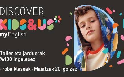Kids&Us-ek froga klaseak egingo ditu 1 eta 7 urte bitarteko haurrentzat