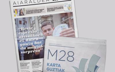 Kalean da Aiaraldea Hemen hamabostekaria, hauteskundeei buruzko gehigarri bereziarekin