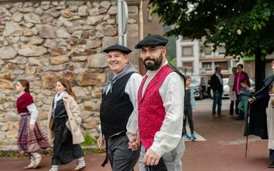 [ARGAZKI GALERIA] Abadiñoko euskal ezkontza iruditan