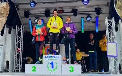 Zumaiarrak nagusi Errioxan jokatutako Matutrail lasterketan